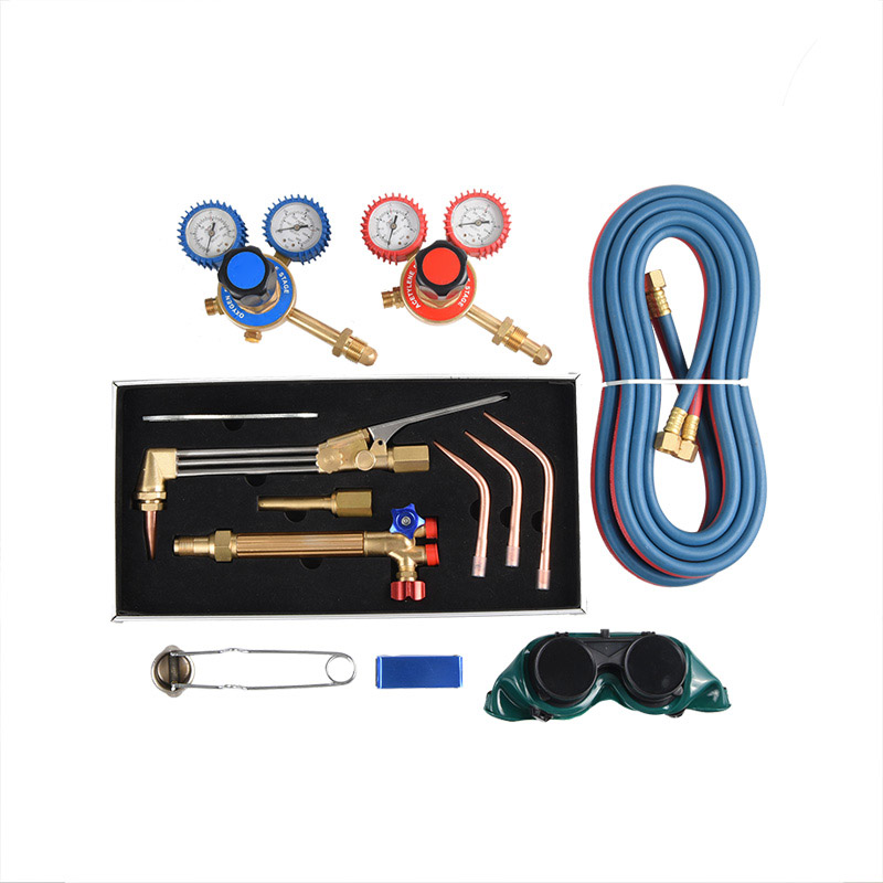 Torcia per saldatura e regolatore inclusi Kit di attrezzi per saldatura FY-F66 Set combinato torcia per custodie portatili