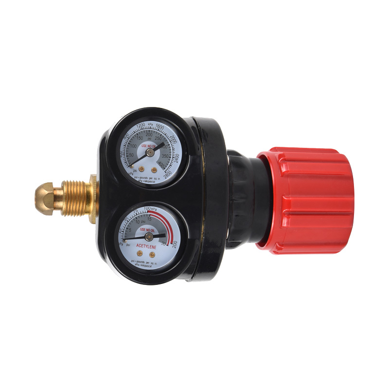 Regolatore di gas acetilene tipo VICTOR per impieghi gravosi in CGA510 e 9/16